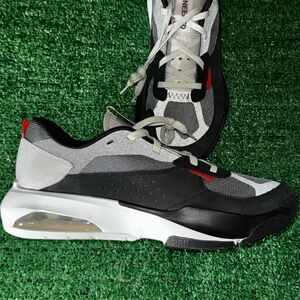 Jordan Black, White, and Red Sneakers Size: 14 US / 48.5 EU / 32 CM. New